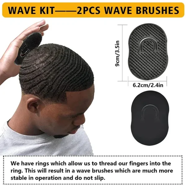 Edge Control Hair Gel Wavy Frizz Control Gelatin For Curly Hair Anti-Hair Loss Pomade Hair Styling Nourishing Wax For Hair Man - Image 3